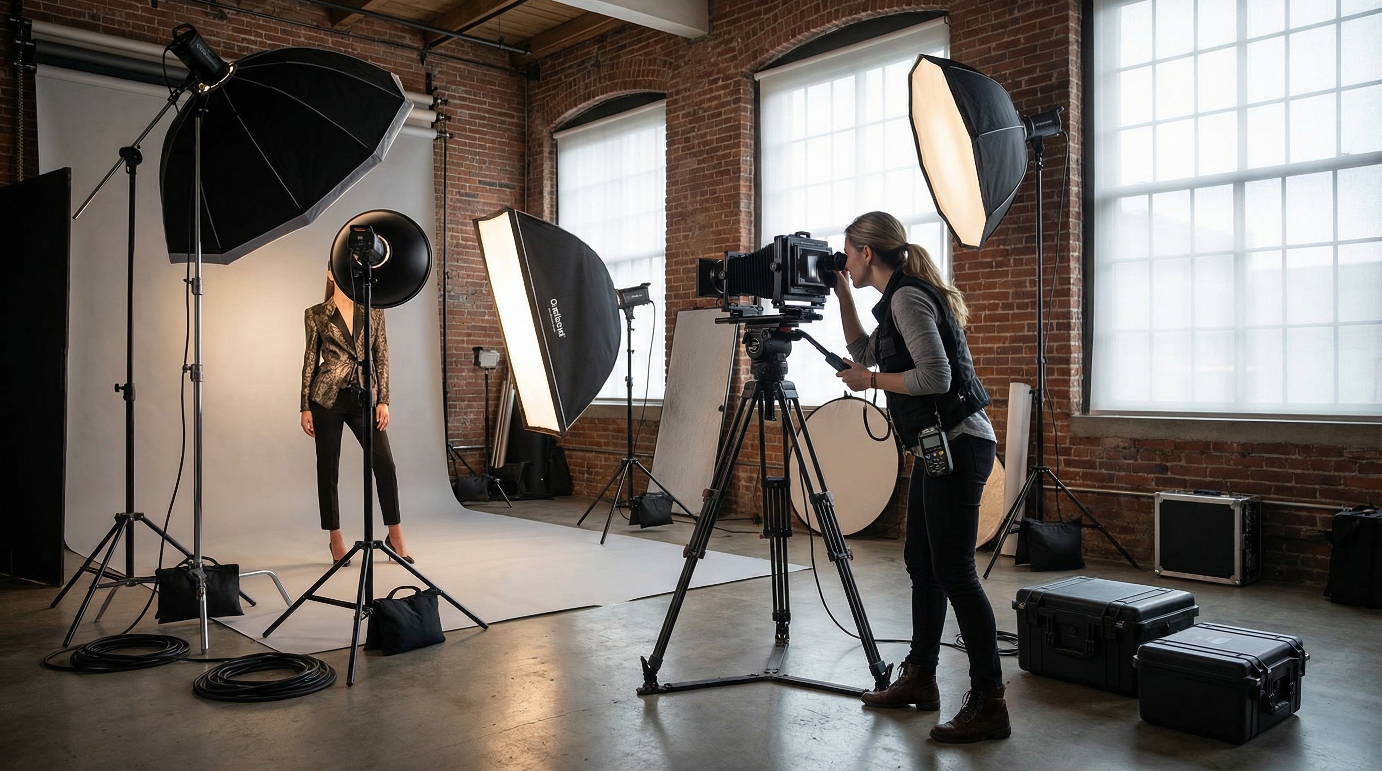 Professional photography studio